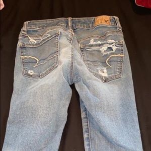 American eagle holy jeans